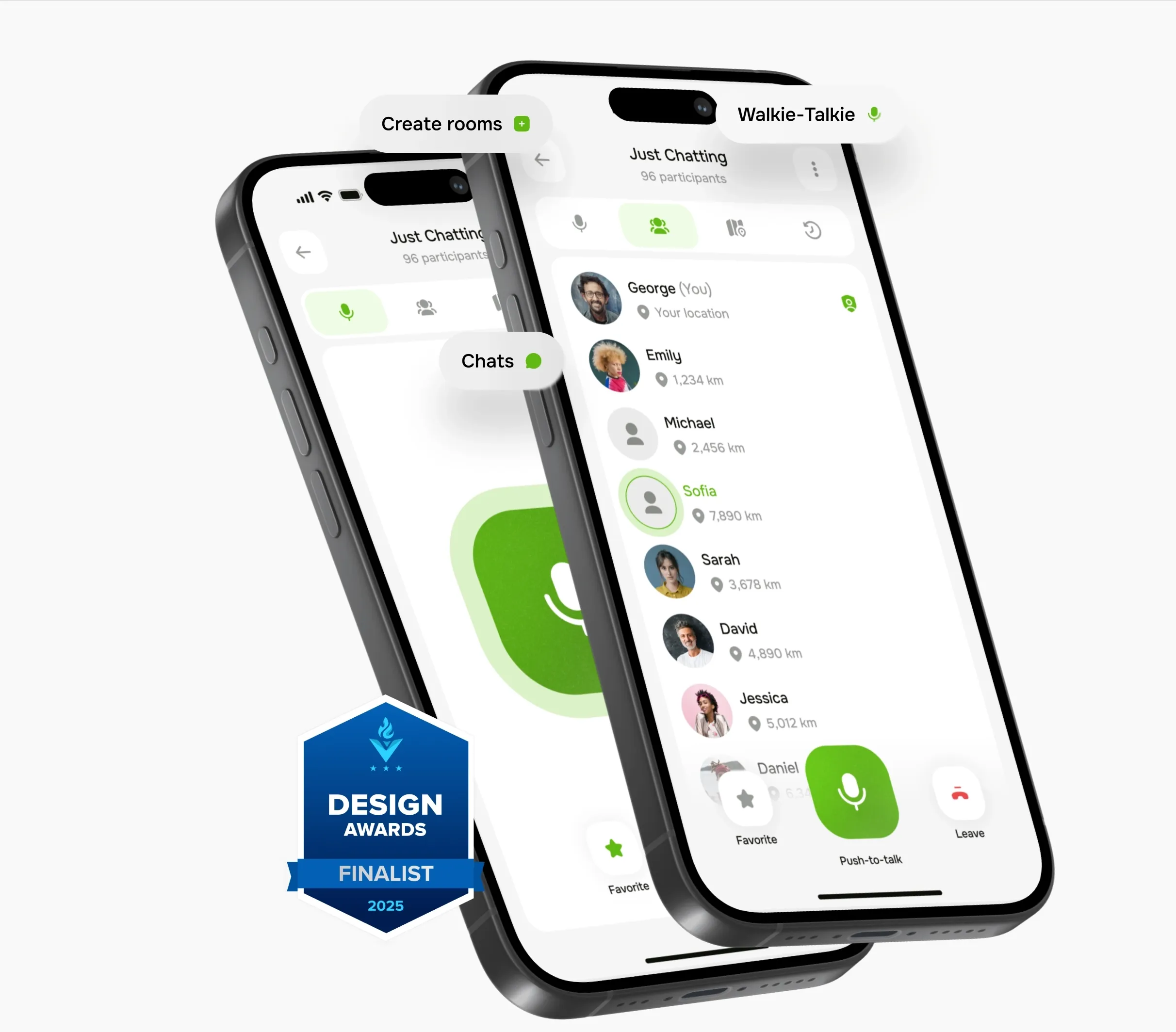 MDI Connect — a modern walkie-talkie app for instant voice chats